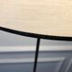 Tripod floor lamp with shelf