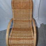 Rocking chair rattan