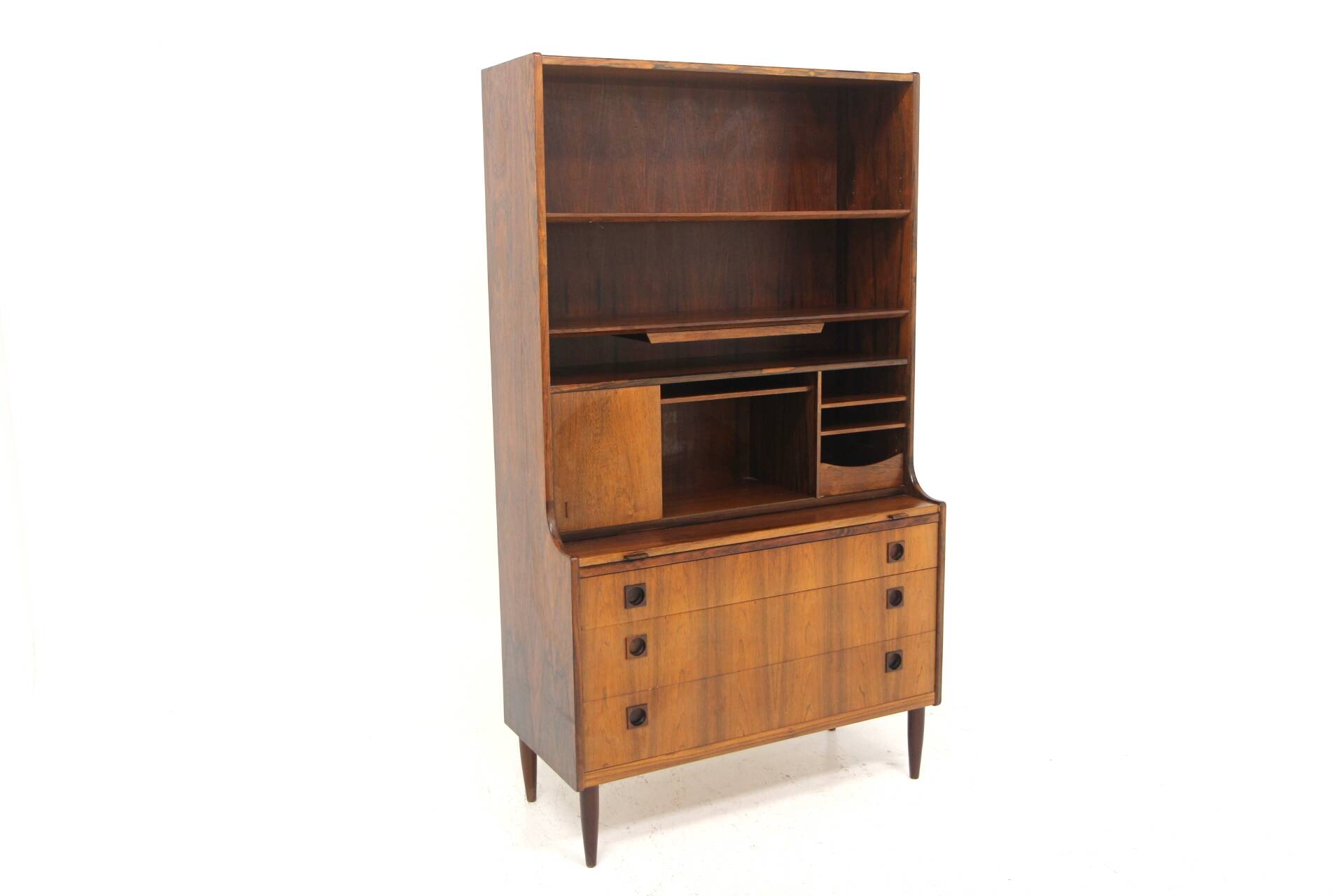 Secrétaire scandinave en palissandre, Albert Hansen Møbelfabrik, Danemark, 1960