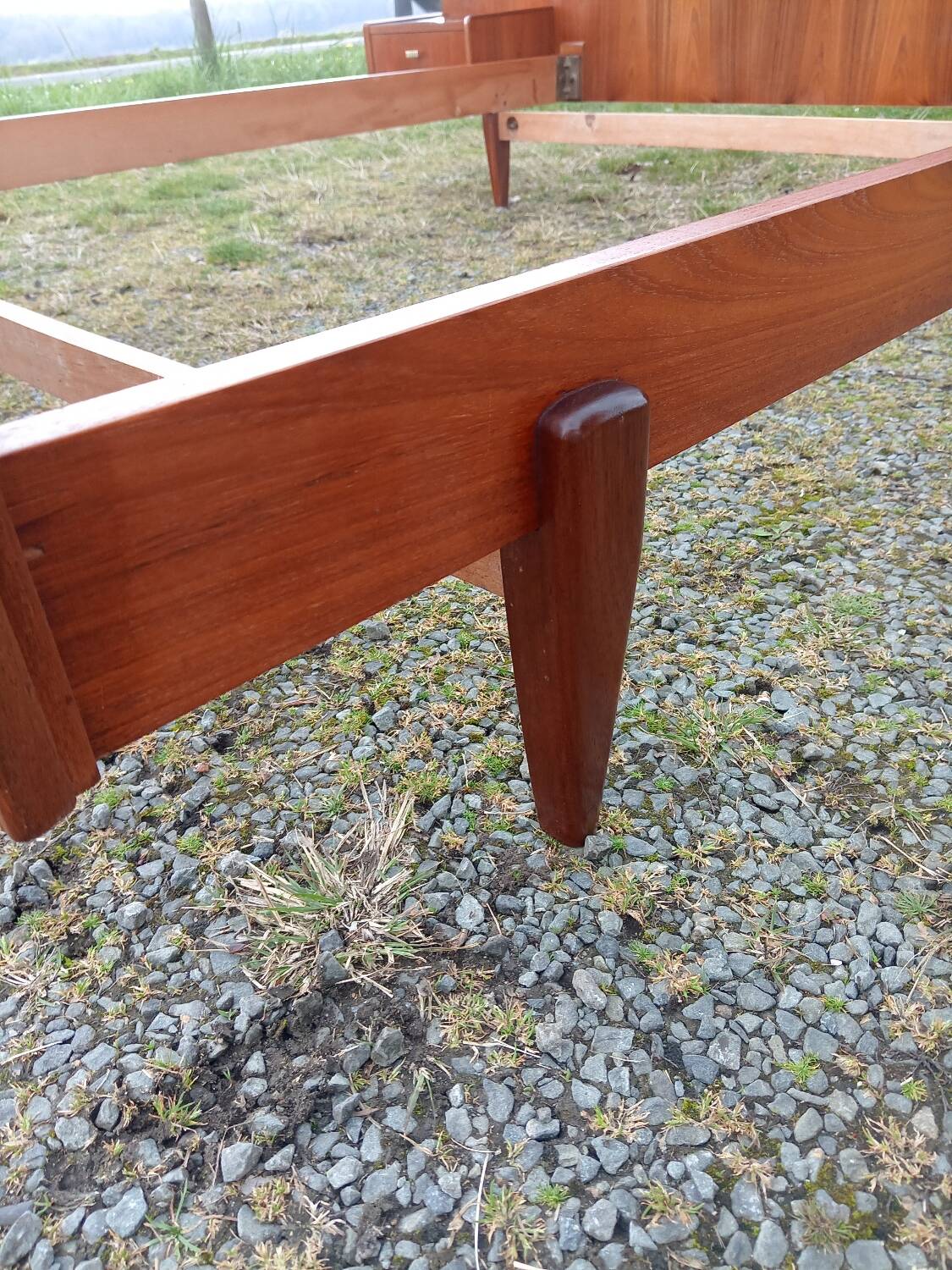 Scandinavian vintage bed