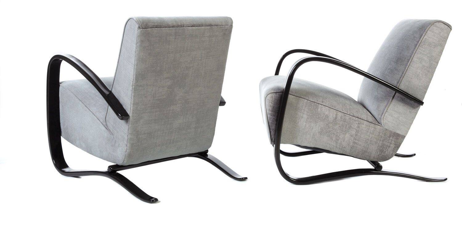 H-269 Halabala Airmchairs