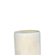 Cylindrical vase 1960 in white ceramic