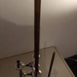 Set of modular Nagel candlesticks from the 1970s + 7 vintage candles