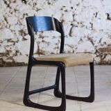 Set of 6 Traineau chairs by Baumann, 1960