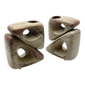 Pair of vases — Roberto Rigon for "Bertoncello", 1960s