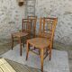 Four bistro chairs