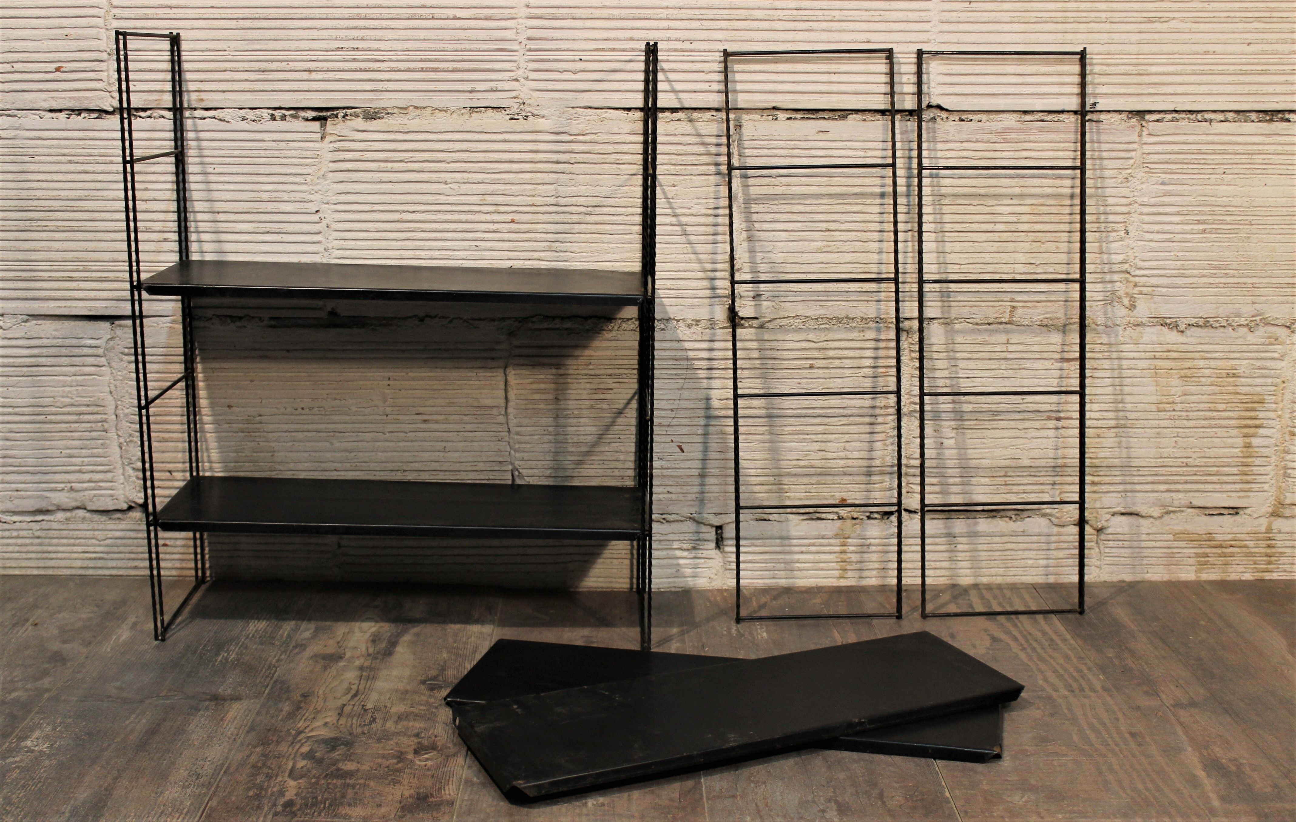 Shelves wall string 60s