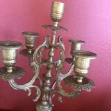 Pair of old candlesticks