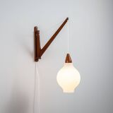 Mid-Century Danish suspended wall lamp