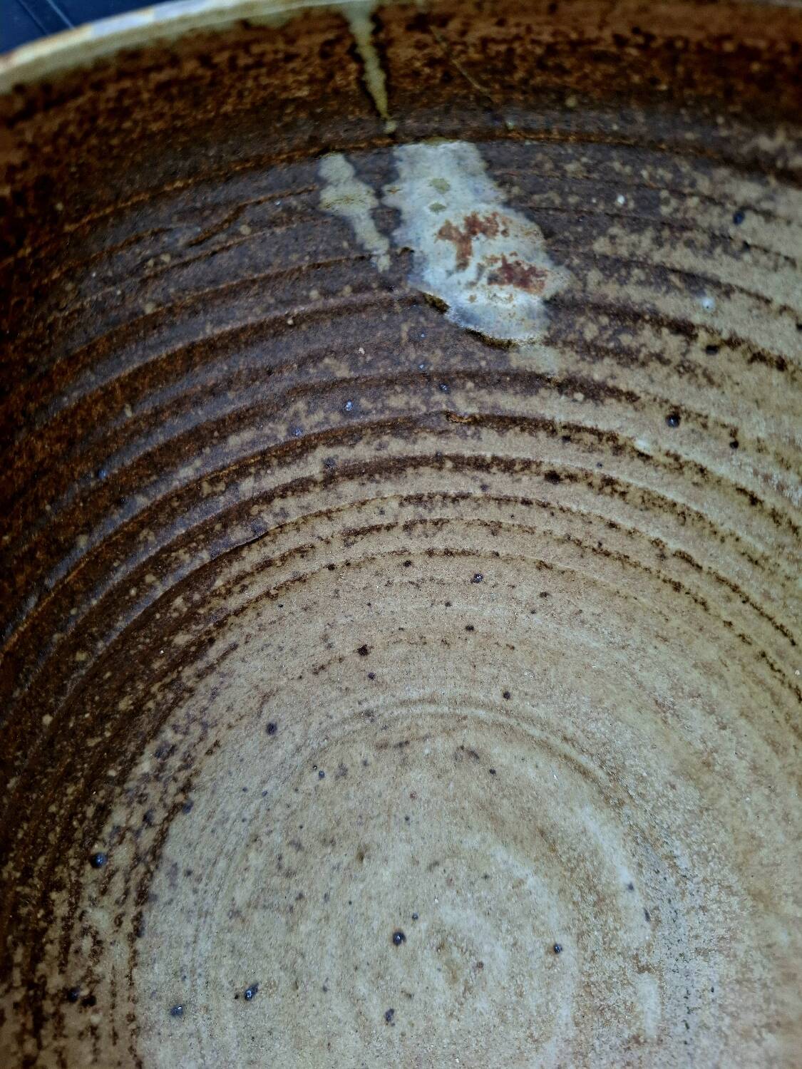 Earthenware fruit bowl (Lion) worked in the oval