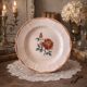 Large antique serving dish in Sarreguemines earthenware.