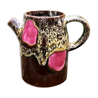 Enamelled pitcher Romain Poët Laval