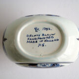 Ceramic bottle delft blauw