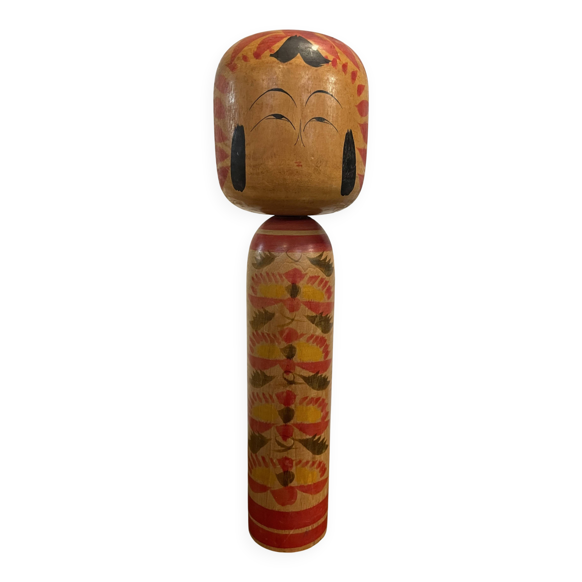 Japanese wooden Kokeshi doll