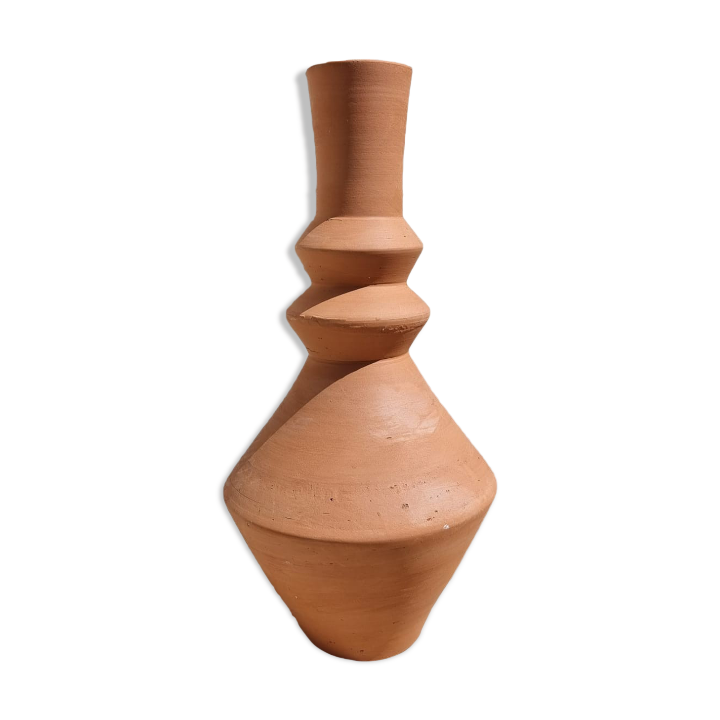 Clay totem pottery