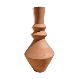 Clay totem pottery