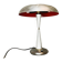 Aluminium mushroom table desk lamp mid century
