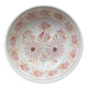 HB-Henriot earthenware bowl, pink floral decoration, France