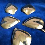 Flower candle holder with 5 ashtrays