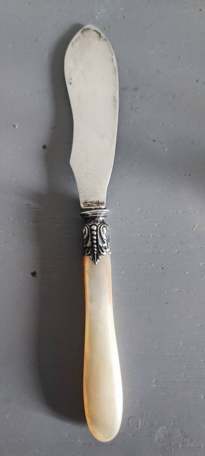 Silver butter knife