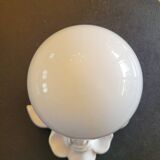 Porcelain wall light - opaline globe