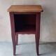 Renovated antique bedside table