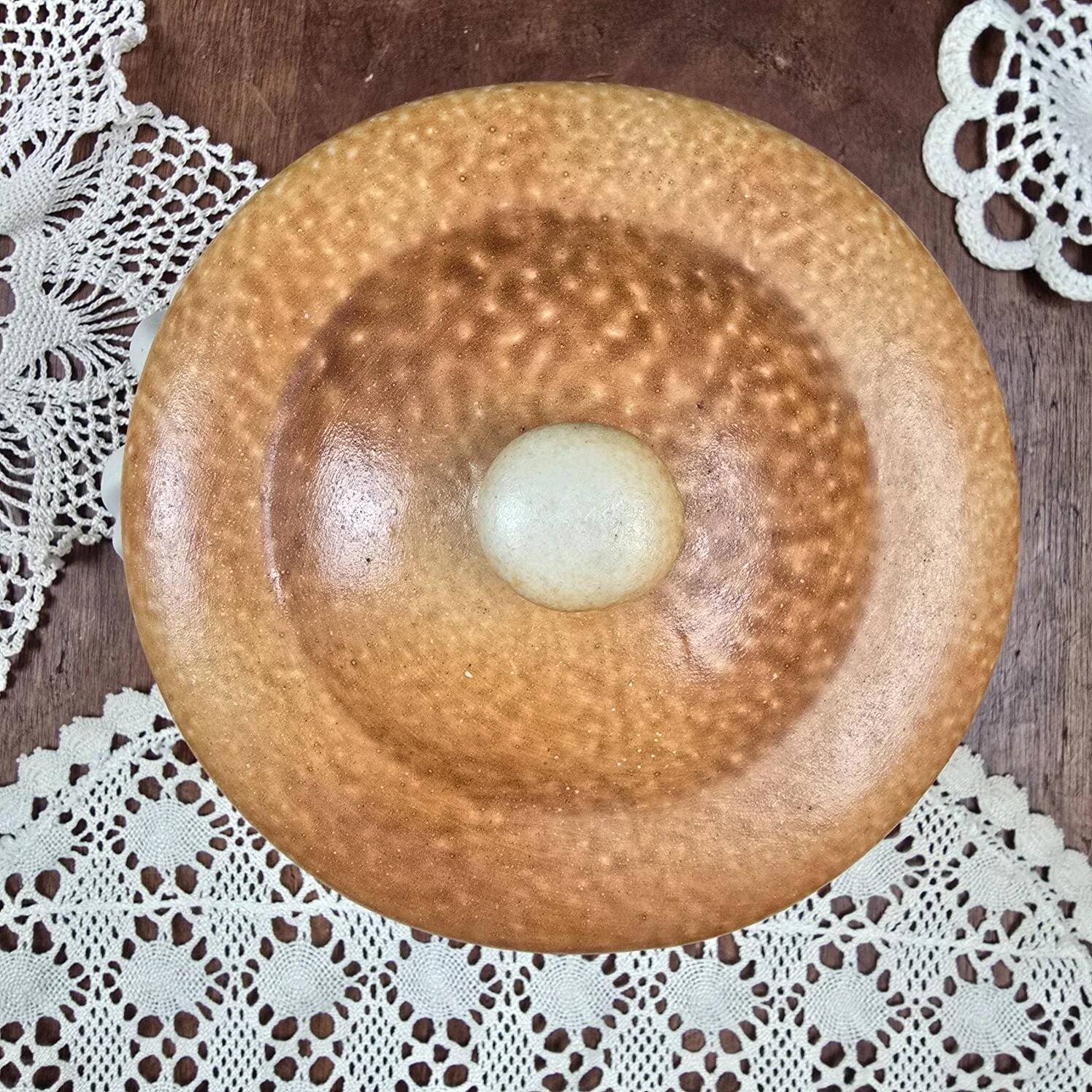 Vintage artisan sweet box Cazalas GET Bagnères 1983 – Mountain decor