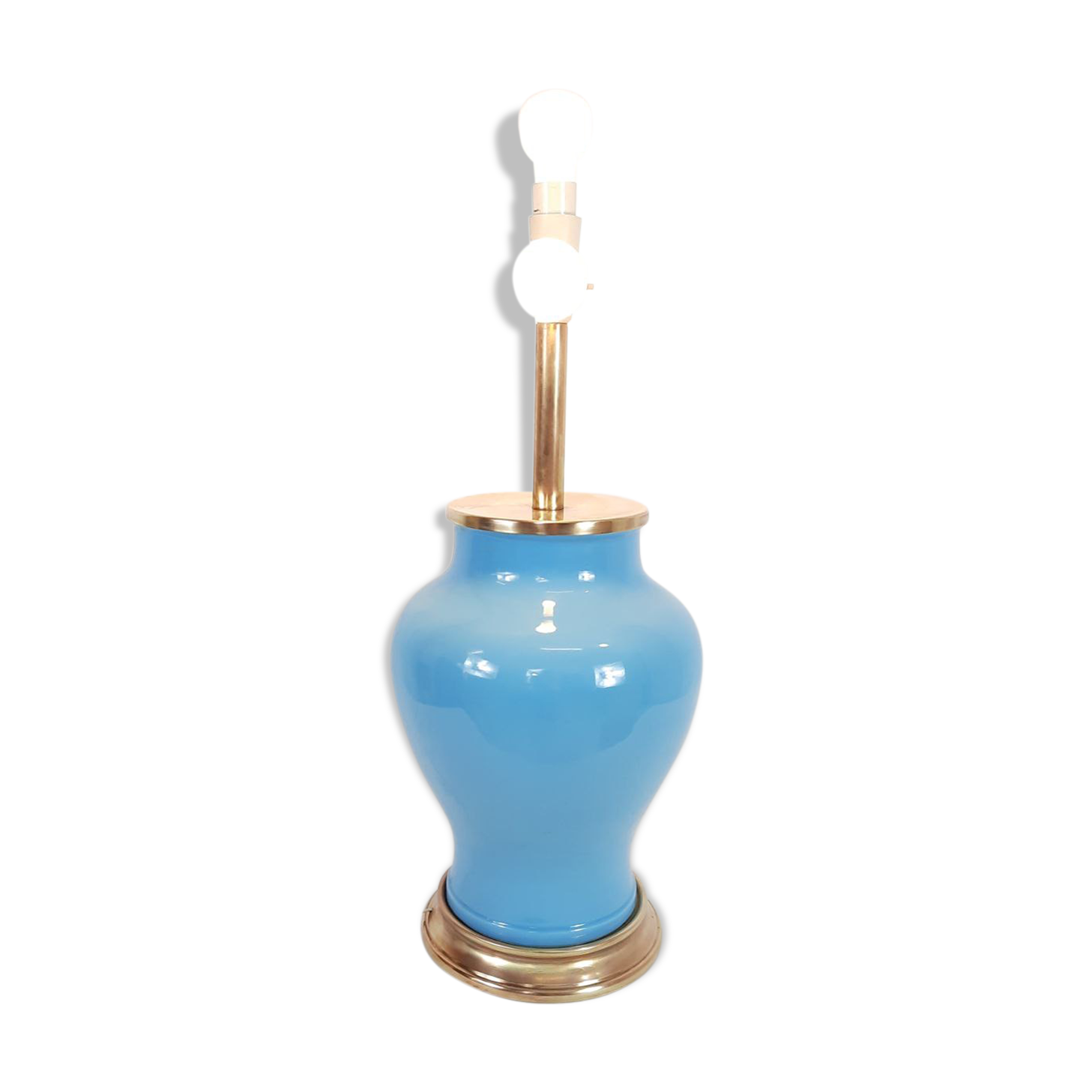 Pied de lampe en céramique