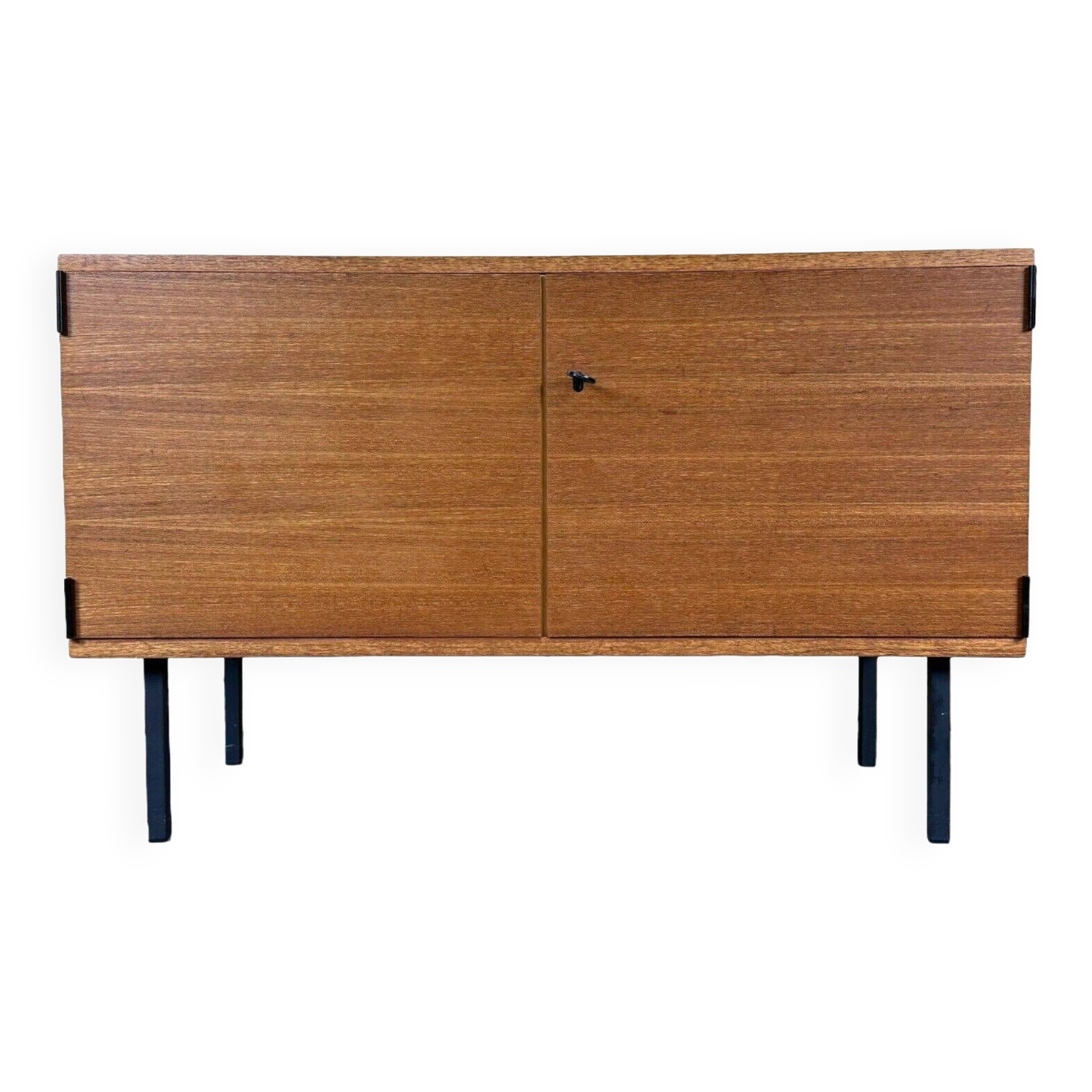 60s 70s teak sideboard cabinet Rego Mobile Danish Modern Design