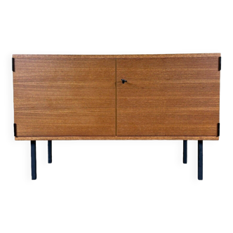 60s 70s teak sideboard cabinet Rego Mobile Danish Modern Design