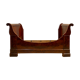 Mahogany Rest Bed Flame of the Louis Philippe XIXth century