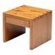 Pine Bedside Table, France, 1960s