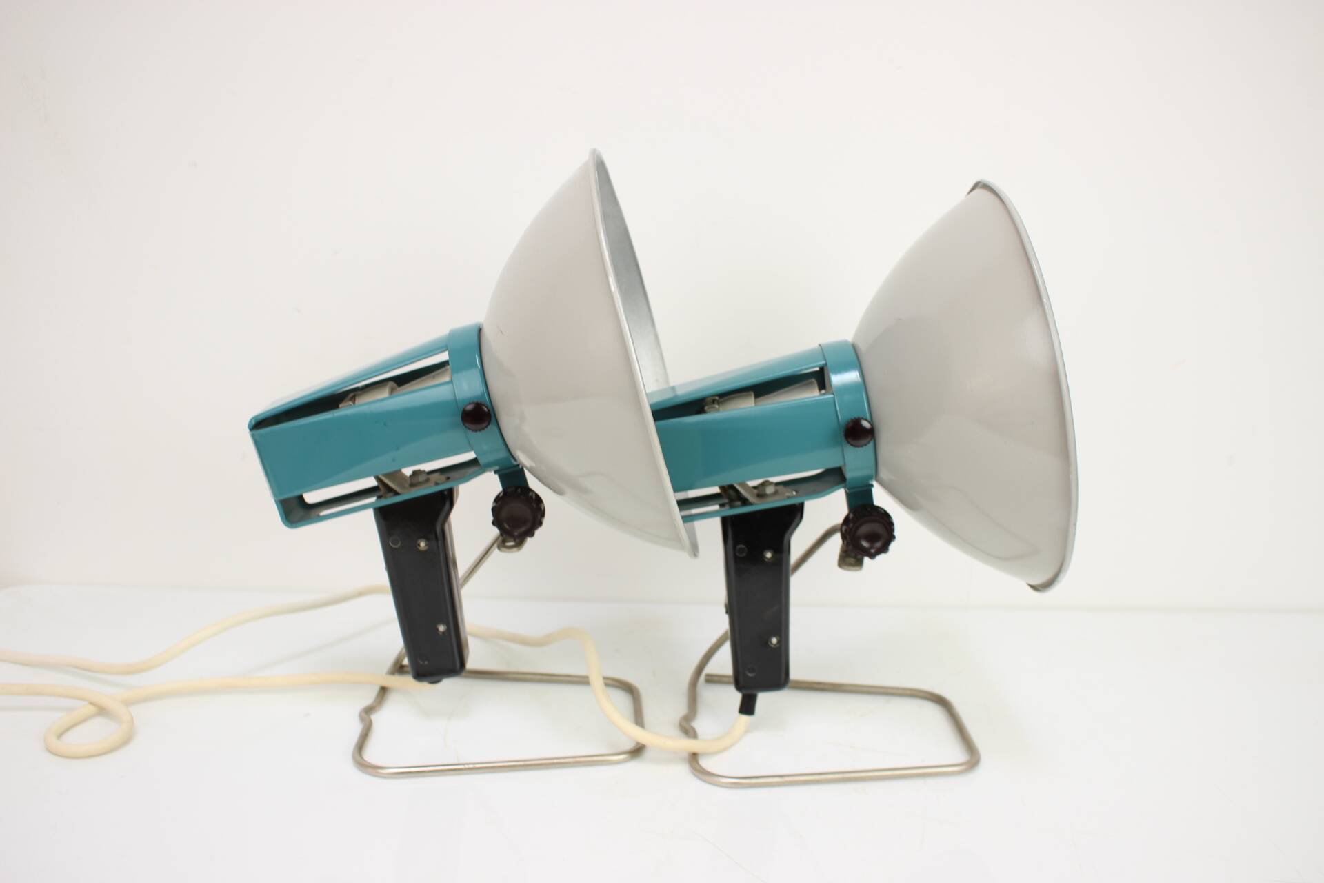 Set Of Two Vintage Adjustable Table Lamps by FAX, 1960s, Czechoslovakia