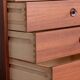 Large double chest of drawers, 8 drawers, in teak by Borge Mogensen 1960.