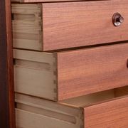 Commode double, 8 tiroirs, en teck par Borge Mogensen 1960