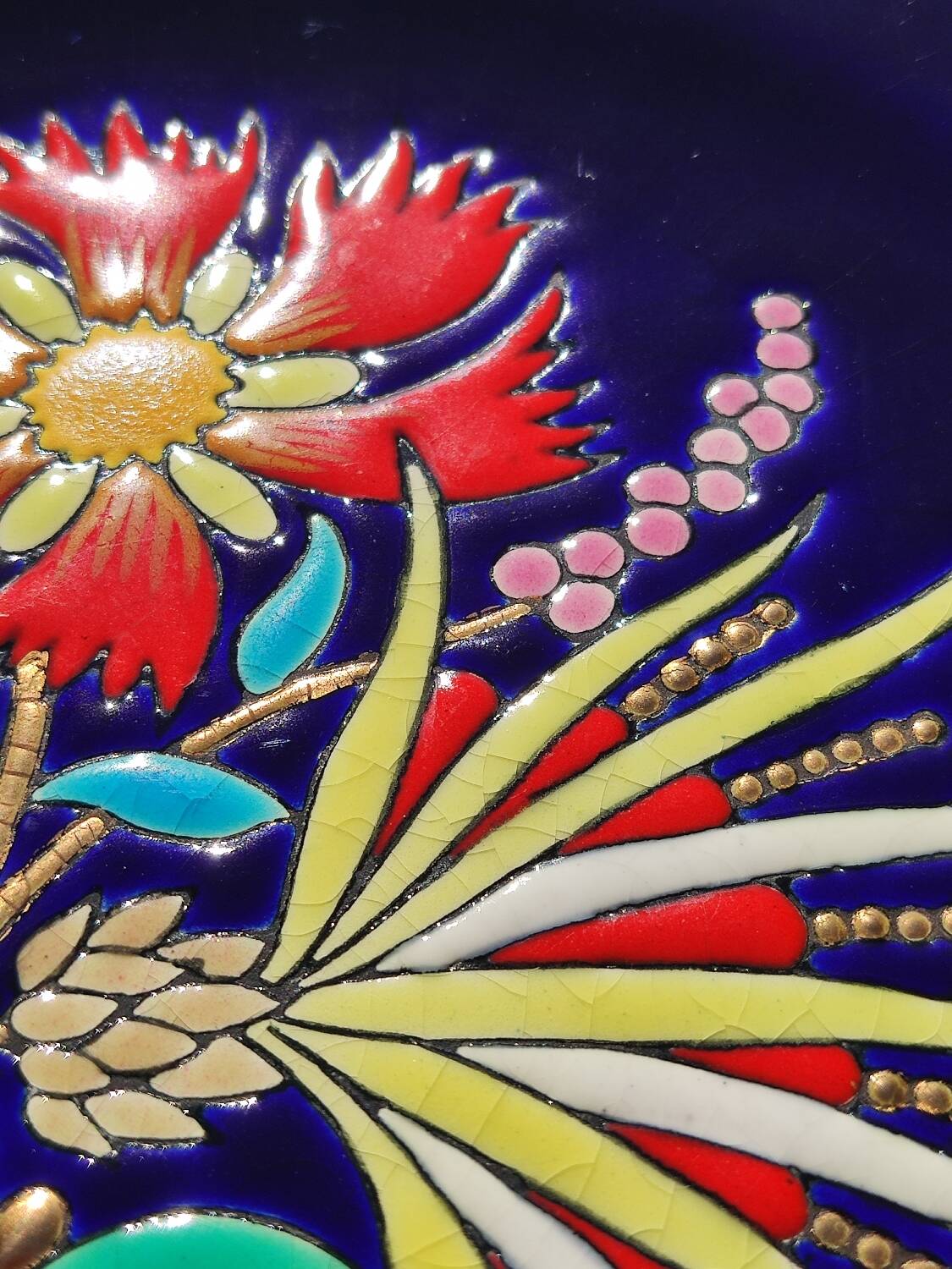 Longwy enamel plates - Palermo model