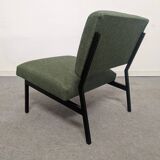 Modernist driver of the 50s/60s and her ottoman