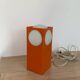 Orange Lamp Vintage Design Circa 1970 Space Age