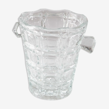 Glass champagne bucket