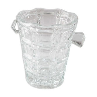 Glass champagne bucket