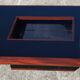 Signed coffee table (Jean Claude Mahey, 70s)