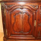 Buffet type of hunting in walnut period eighteenth period