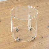 1980s Acrylic side table
