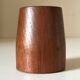 Teak pencil pot vintage 60 years