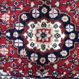 Tapis vintage du Moyen-Orient Hamadan fait main en laine – 60 x 98 cm