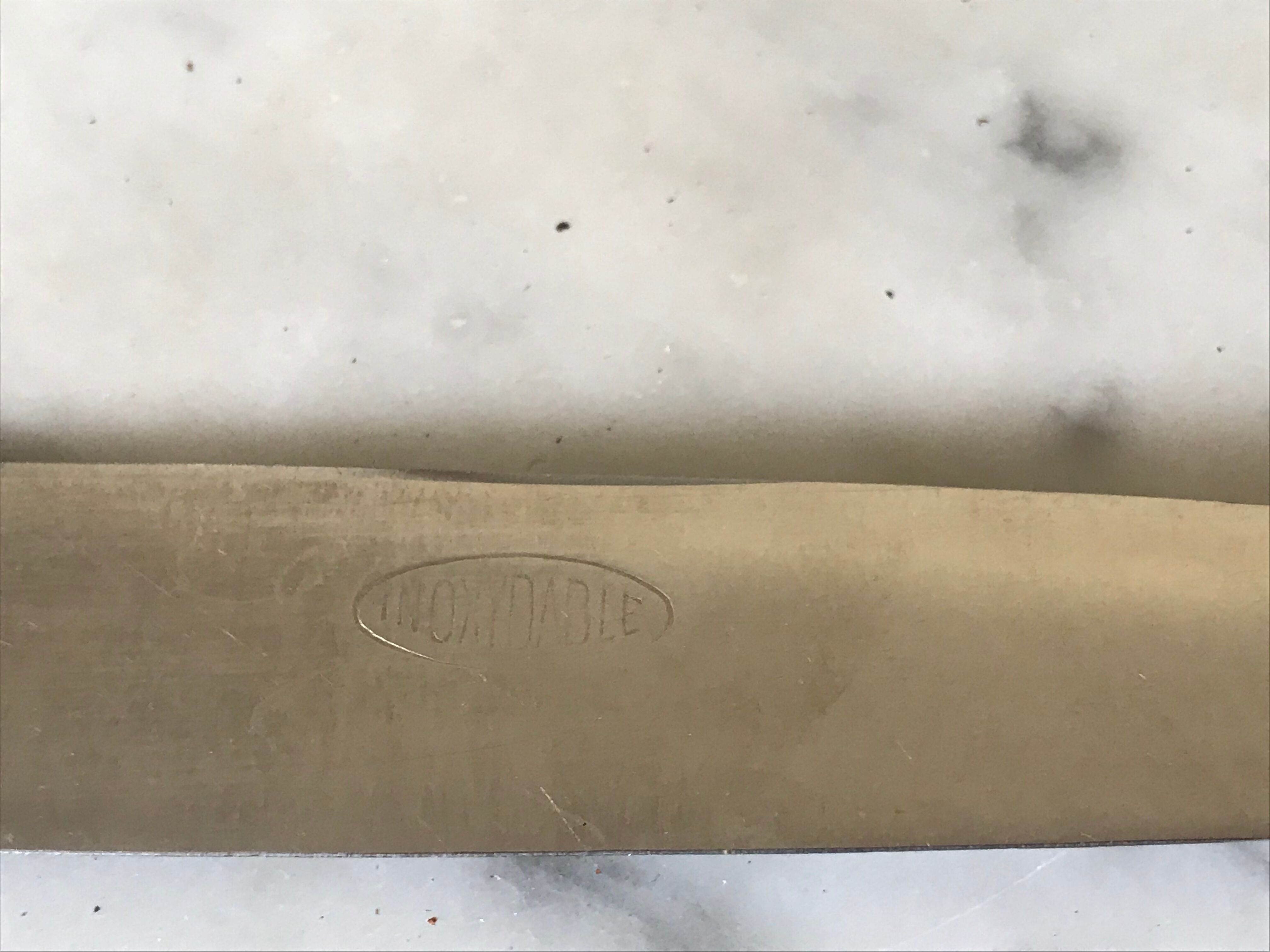 Ebony sleeve knives