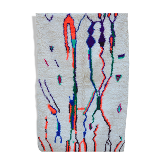 Colorful Berber carpet 170 X 114