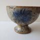 Pyrite stoneware ceramic bowl / cup signed Suzanne Dauliach Vallauris 60's
