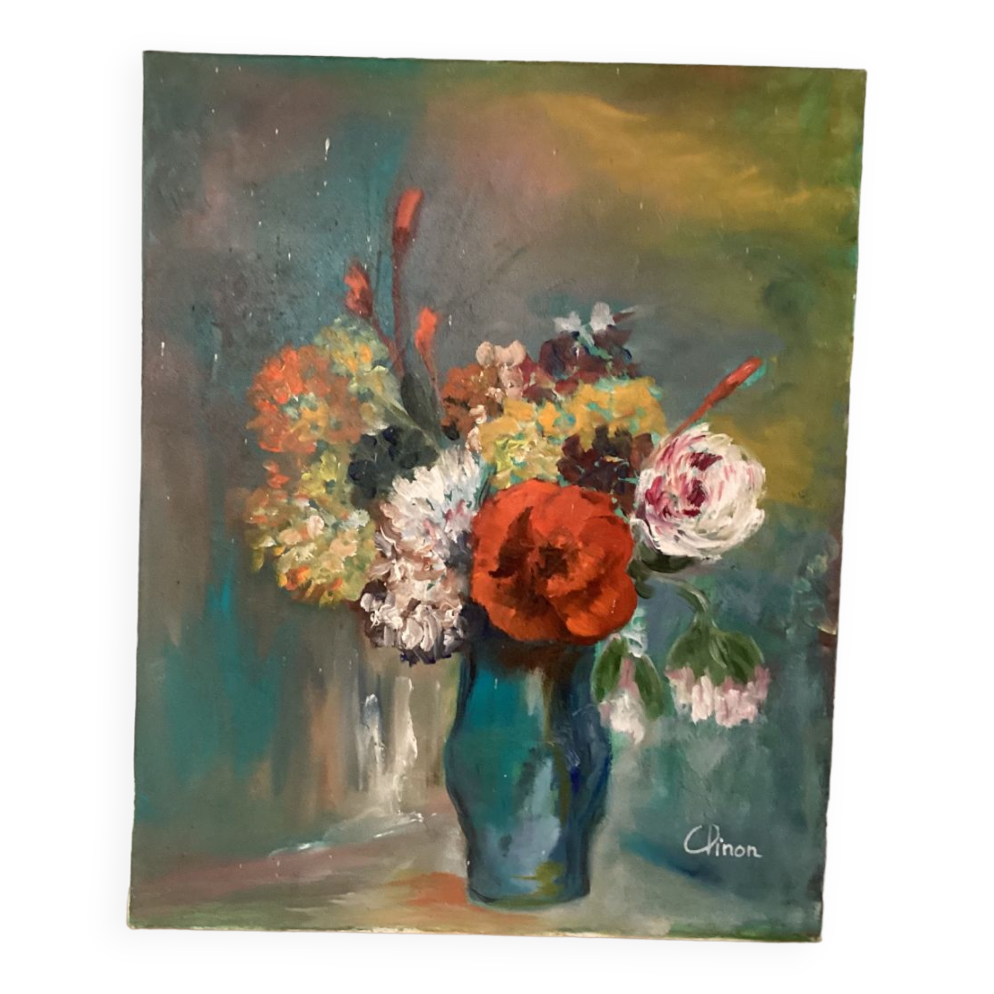 Floral table bouquet of flowers