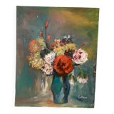 Floral table bouquet of flowers